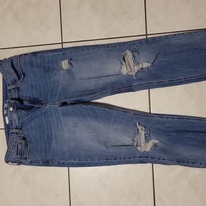 Old Navy distressed jeans.